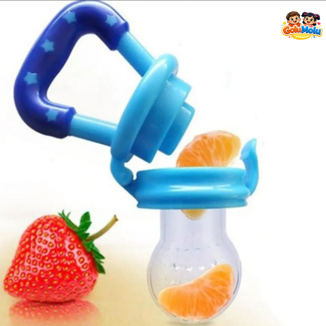 Silicone Baby Fruit Feeder Pacifier | Safe Infant Food Feeder & Teething Toy