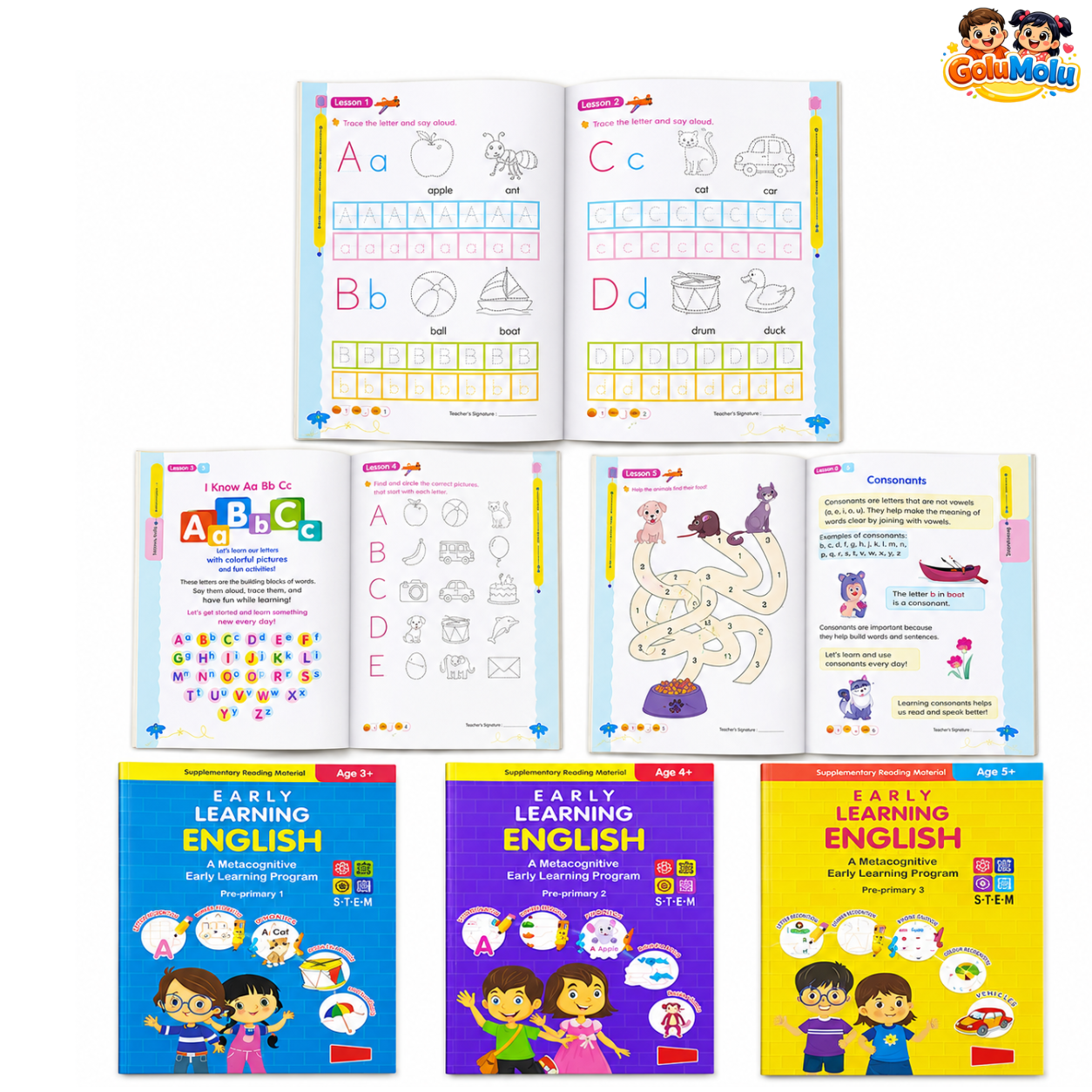 Phonetic Learning Study Book for Kids | Interactive Electronic Sound Toy