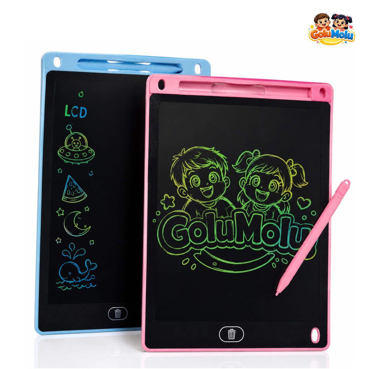 8.5 inch LCD Writing Tablet for Kids | Magic Erasable Drawing Board & Pad