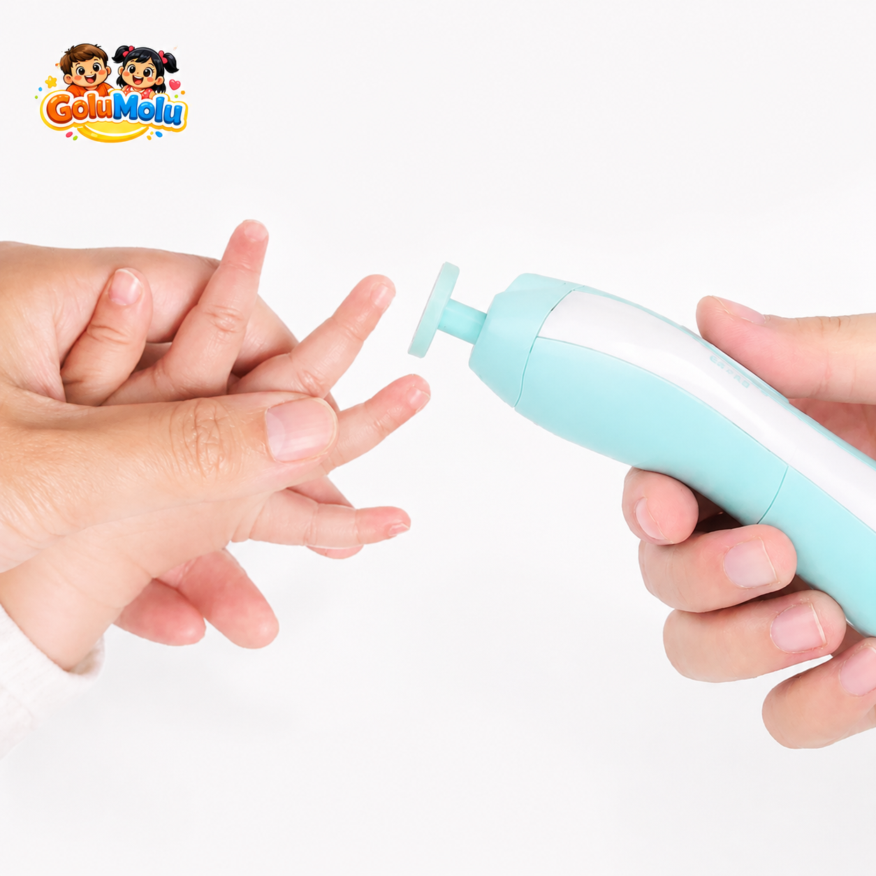 Safe Electric Baby Nail Trimmer Kit | Quiet Newborn & Adult Nail File