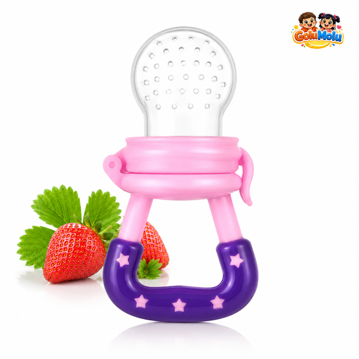 Silicone Baby Fruit Feeder Pacifier | Safe Infant Food Feeder & Teething Toy
