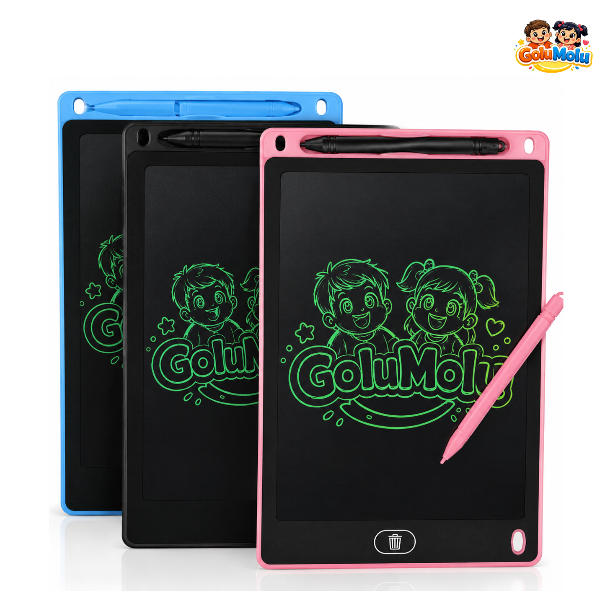 8.5 inch LCD Writing Tablet for Kids | Magic Erasable Drawing Board & Pad