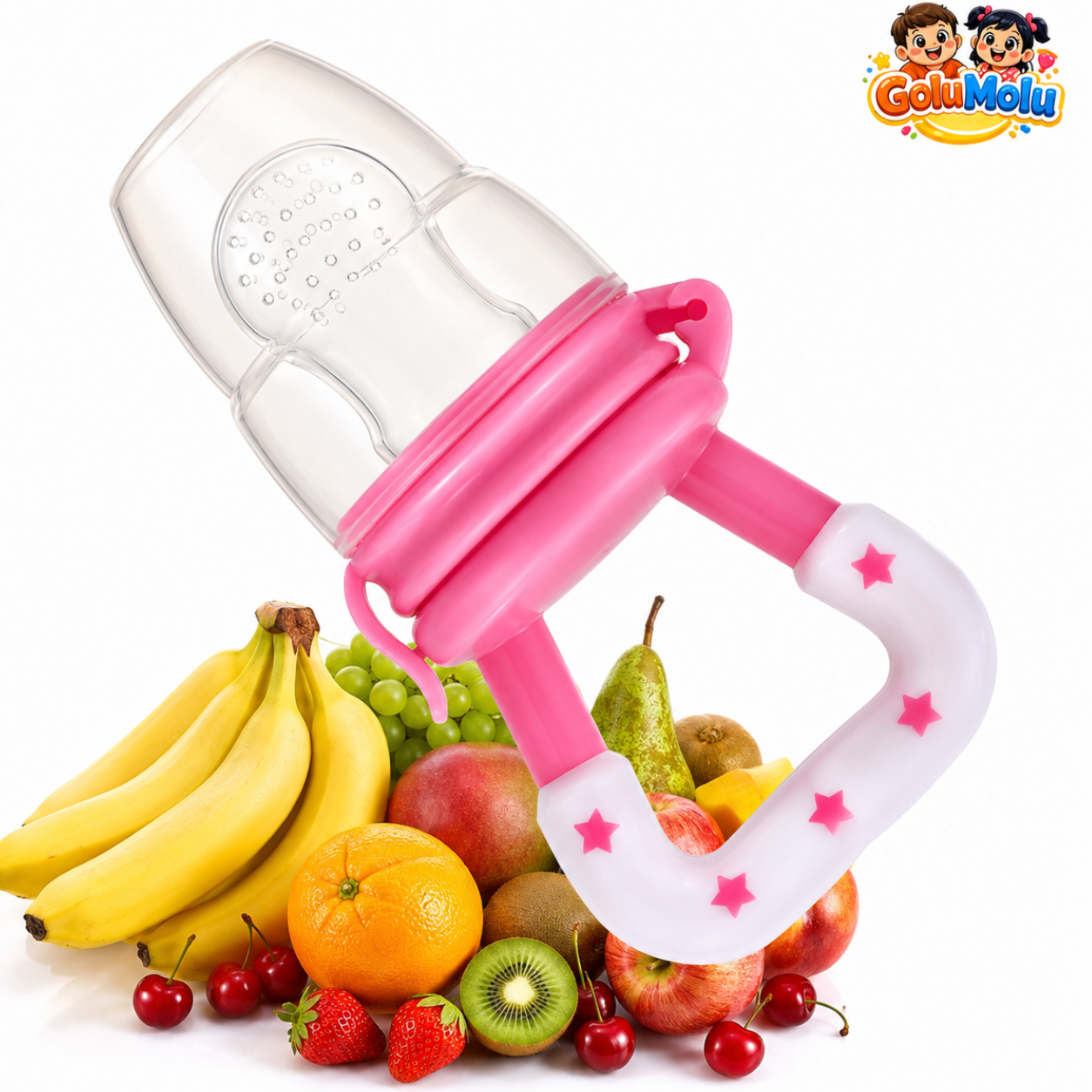 NutriNibble Silicone Fruit Pacifier & Feeder