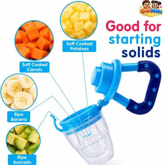 GoluMolu silicone baby fruit feeder pacifier 